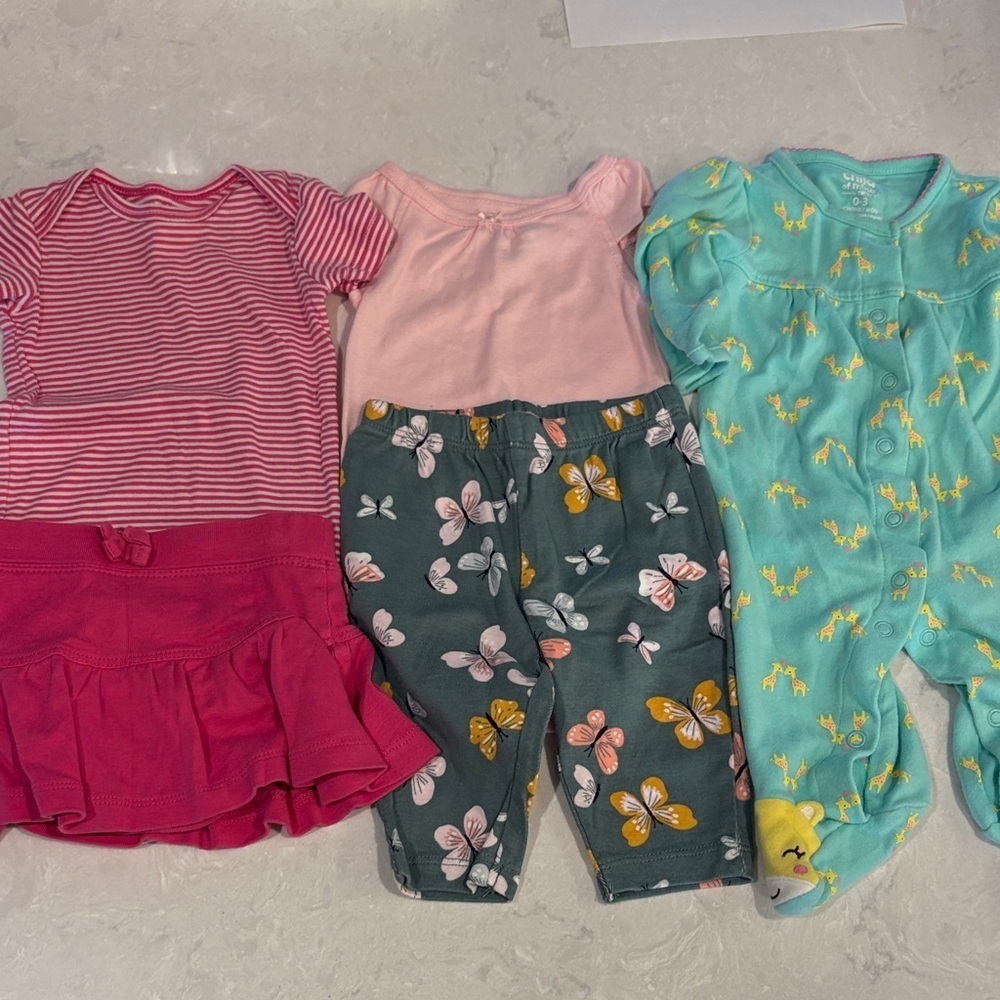 Colorful Baby Clothing Set